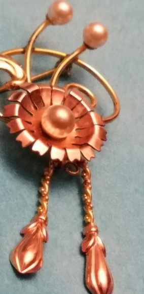 Vintage Van Dell 12k gold filled brooch - Picture 2 of 4